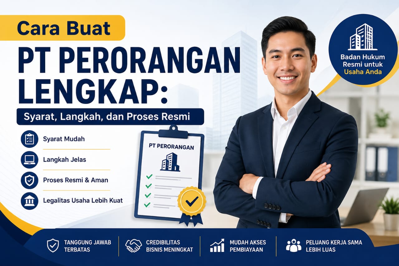 Cara Buat PT Perorangan Lengkap: Syarat, Langkah, dan Proses Resmi