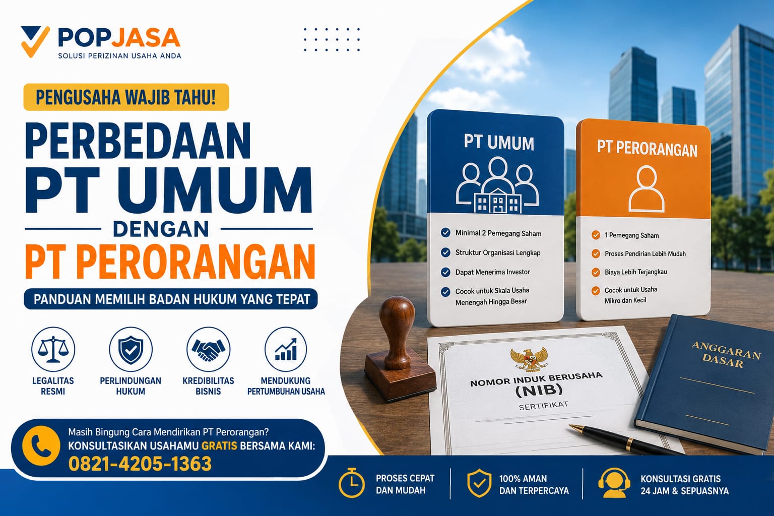 Pengusaha Wajib Tahu Perbedaan PT Umum dengan PT Perorangan Berikut Ini! Panduan Memilih Badan Hukum yang Tepat